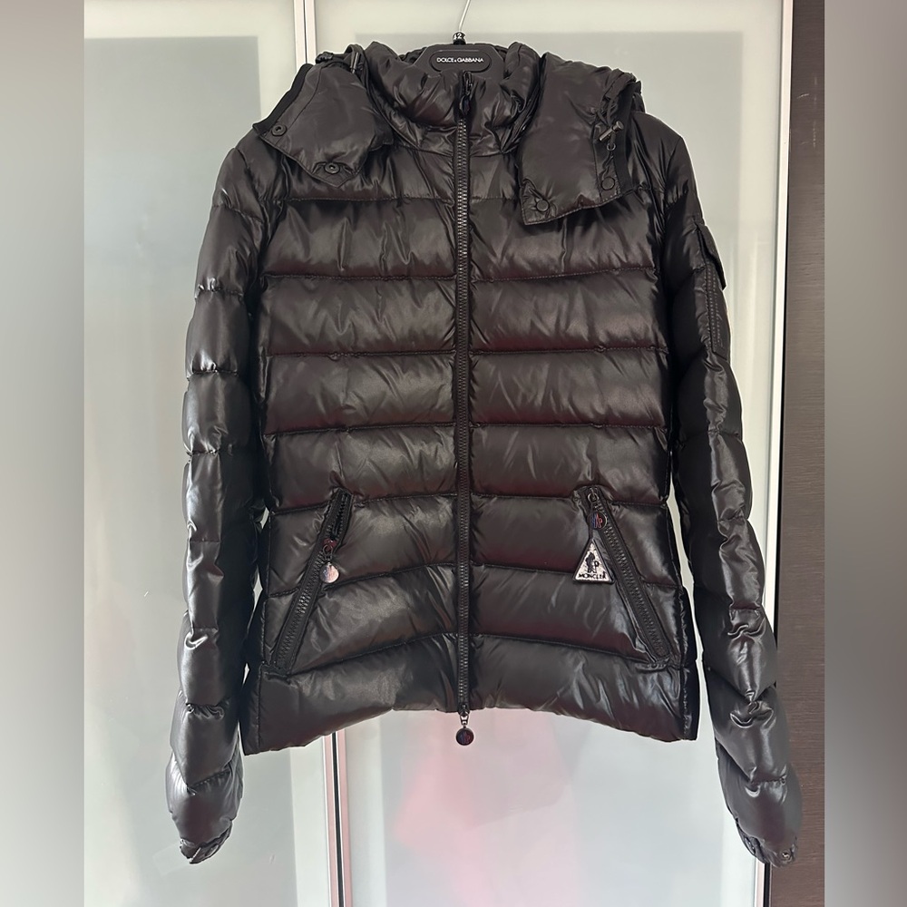 Moncler Black Down Jacket Puffer